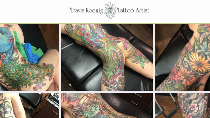 Travis Koenig Tattoos