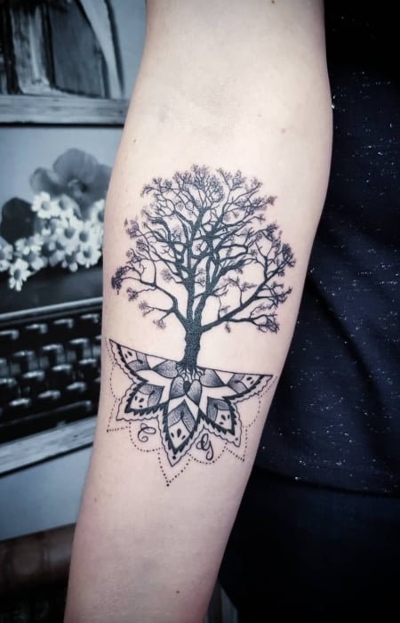Tree Of Life Mandala Tattoo (1)