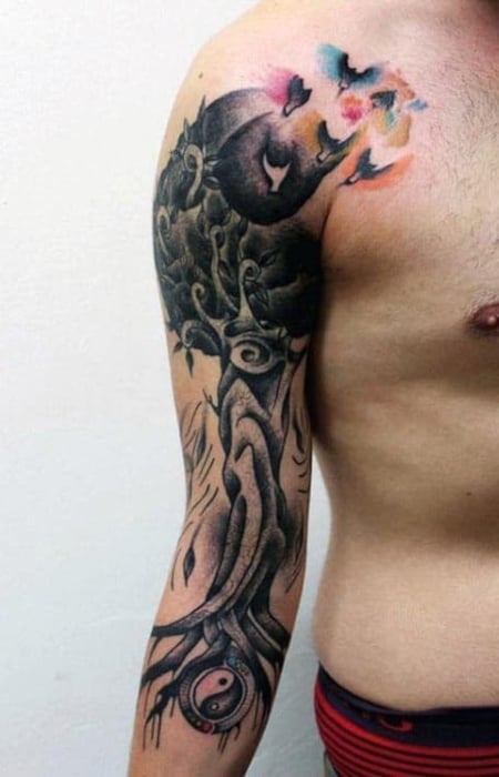 Tree Of Life Tattoo Sleeve 1