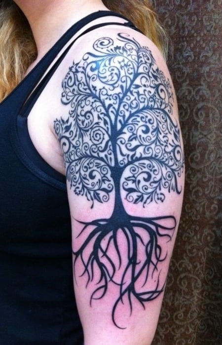 Tree Of Life Tattoo Sleeve