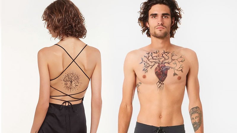 Details 74+ symmetrical back tattoos - in.cdgdbentre