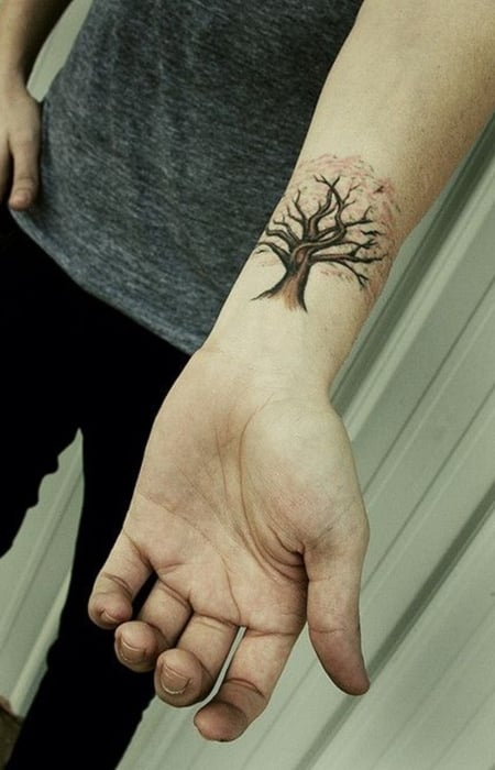 Tree Of Life Wrist Tattoo 1