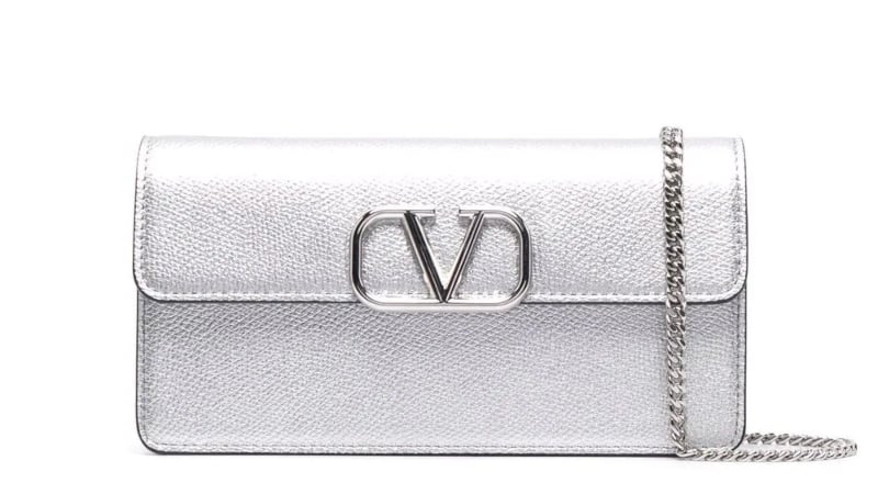 Valentino Garavani Vlogo Signature Chain Wallet