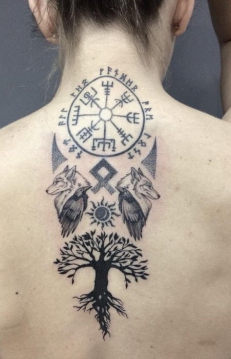 Viking Tree Of Life Tattoo 1