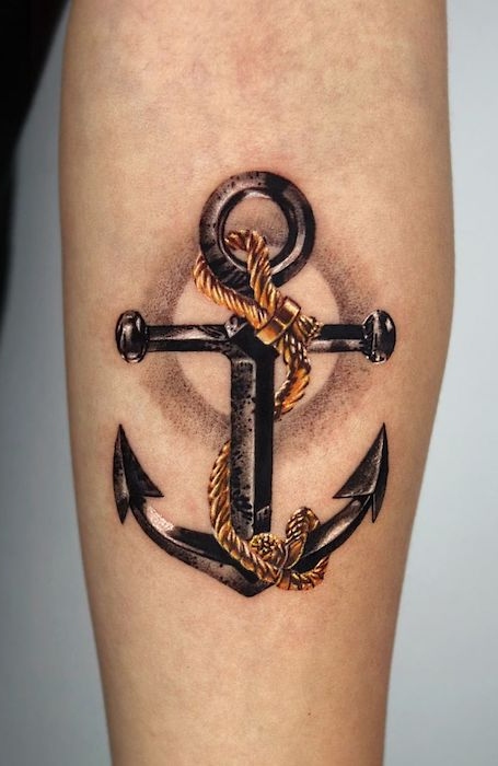 66 Anchor Tattoos For Wrist - Tattoo Designs – TattoosBag.com