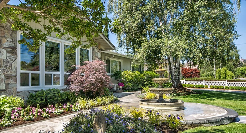 Front Yard Water Fountain