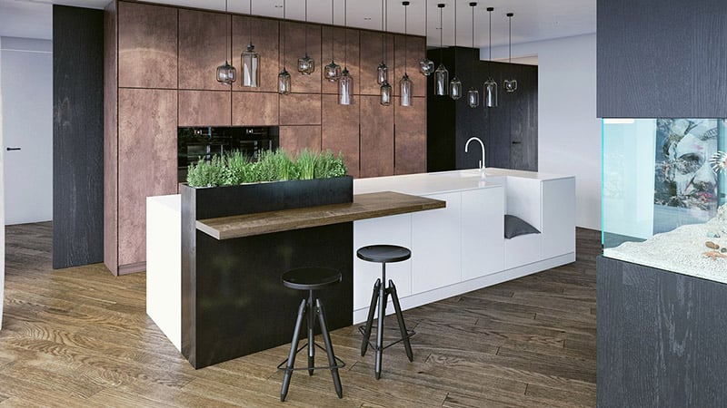 Indoor Kitchen Herb Garden