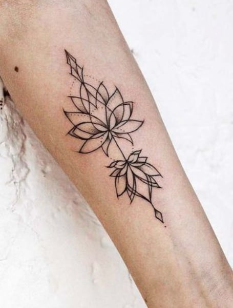 Lotus Flower Mandala Tattoo1