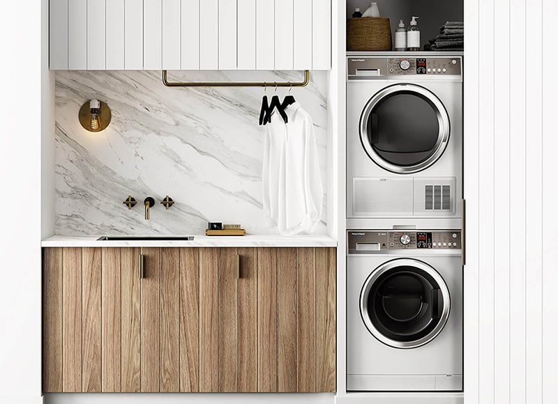 Luxe Touches Laundry Room