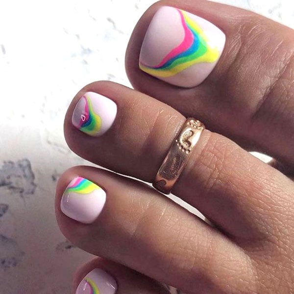 Explore 55 Stunning Toe Nail Designs for Every Occasion | Fabbon