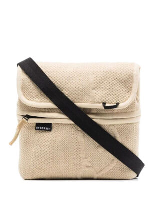 Black And Cream Cross Body Bag