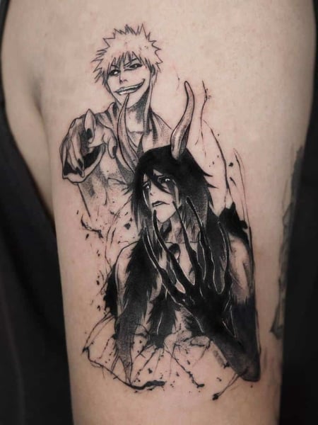 35 Cool Anime Tattoos for Animation Fans (2023) - The Trend Spotter 35 Cool Anime Tattoos for Animation Fans (2023) - The Trend Spotter