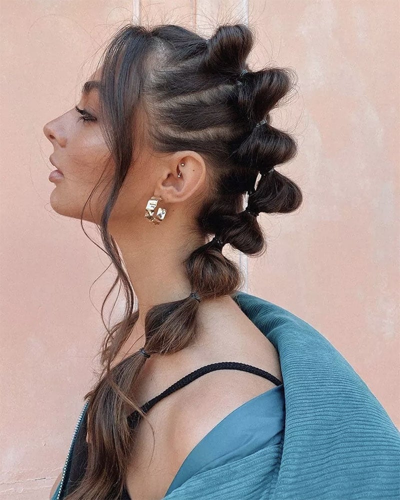 Bubble Braids With Thin Fine Hair Copy