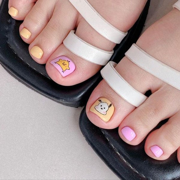 Cartoon Pedicure