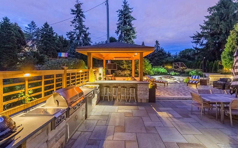 Communal Outdoor Kitchen