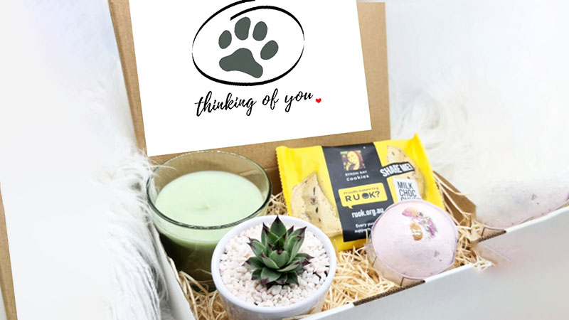 Dog Loss Gift Basket