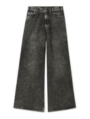 Edgy Wide Leg Jeans