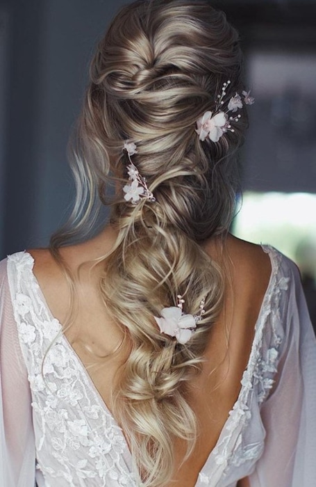 Elegant Long Hair Updo