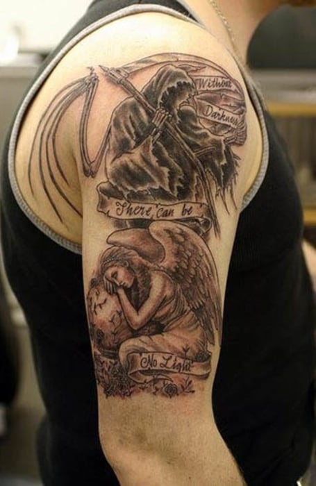 Death Angel Tattoo Grim Reaper