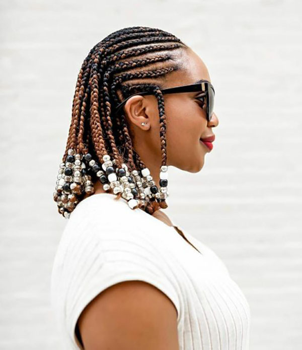 Top 20 Fulani Braids and Straight Up Hairstyles in SA  Mufudza Online