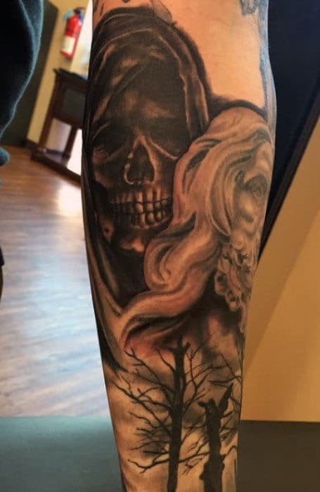 40 Grim Reaper Tattoo Designs & Meaning - The Trend Spotter 40 Grim Reaper Tattoo Designs & Meaning - The Trend Spotter