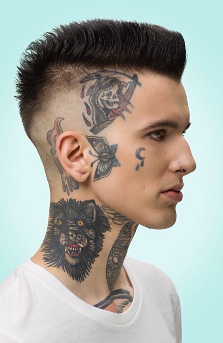 Grim Reaper Head Tattoo