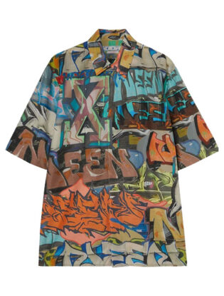 Multicolor Branded Shirt