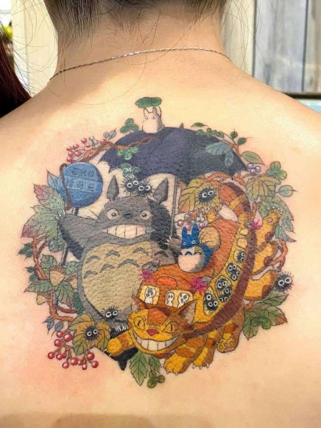 My Neighbor Totoro Tattoo