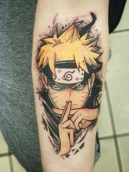 Naruto Anime Tattoo