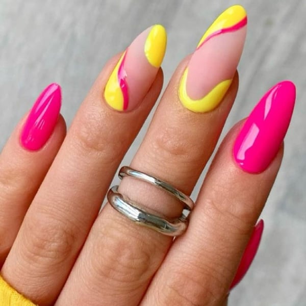 Pink And Yellow