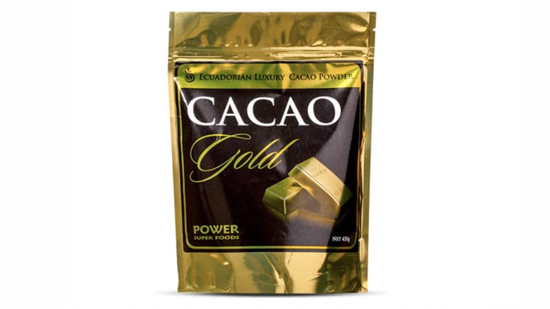 Power Super Foods Organic Gold Ecuadorian Cacao Powder