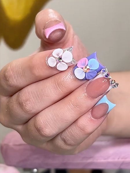 Short Duck Nails