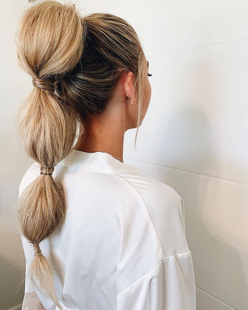 Softball Bubble Braids