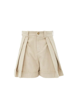 Tailored Cream Shorts