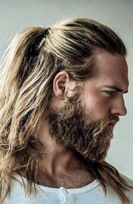 Viking Beard with Square Face