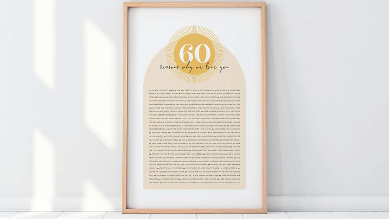 60 Reasons Why We Love You