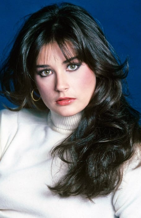 80s Hairstyle Wispy Bangs