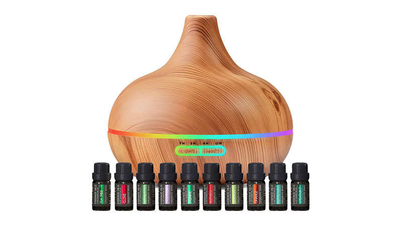 Aromatherapy Diffuser & Essential Oil Set