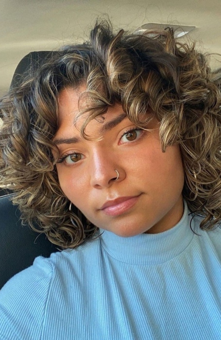 Voice Of Hair on Instagram STYLIST FEATURE GORGEOUS soft curls on this  PixieCut done by DetroitStyl  Curly weave hairstyles Short hair styles  Hair styles