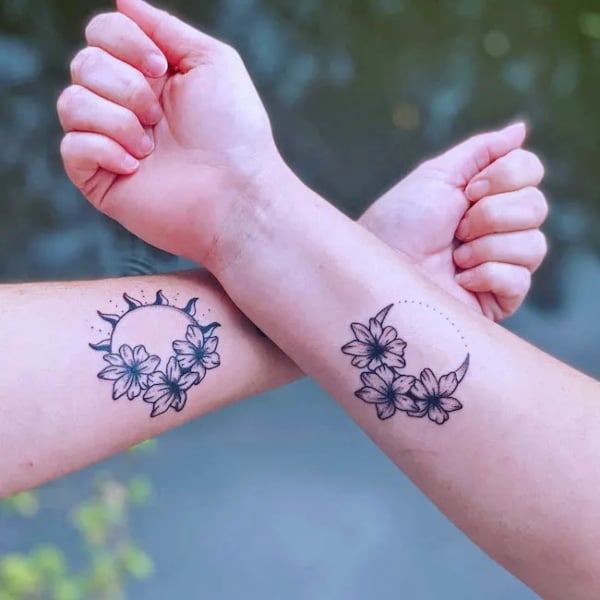 Cute Mother Daughter Tattoos