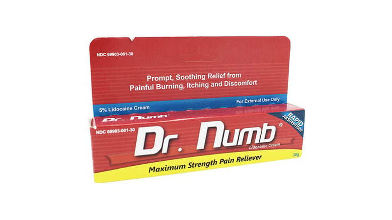 Dr. Numb 5% Lidocaine Numbing Cream
