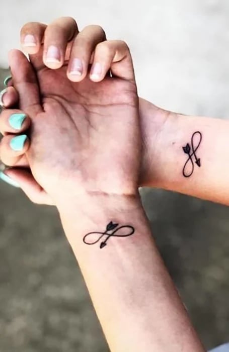 infinity Tattoo Along with Husband  Danish Tattooz House  Facebook