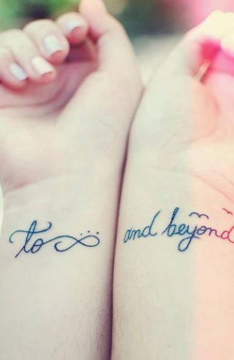 Infinity Best Friend Tattoo1