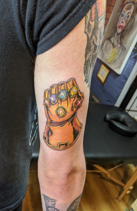 Infinity Gauntlet Tattoo