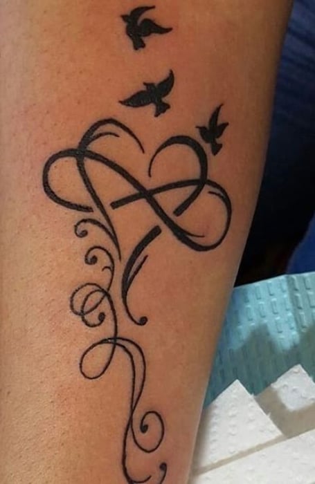 Infinity Heart Tattoo1