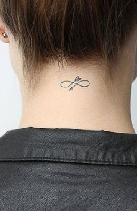 Infinity Neck Tattoo