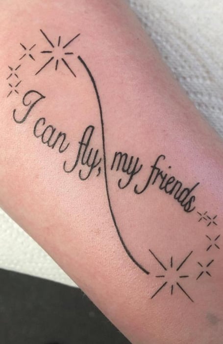 Infinity Quote Tattoo1