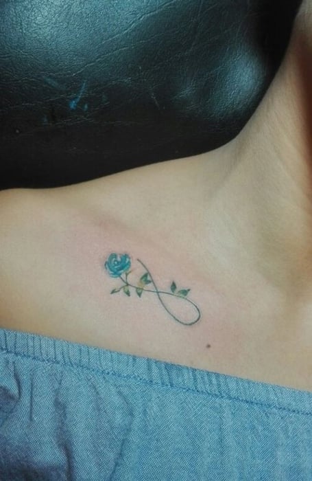 Infinity Rose Tattoo1