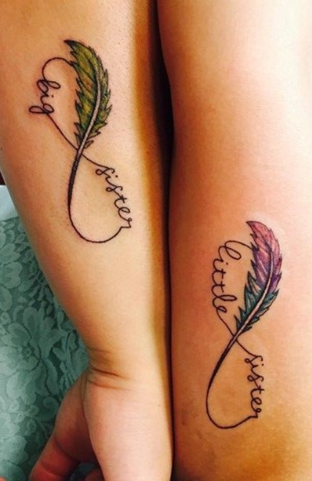 Infinity Sister Tattoo (1)