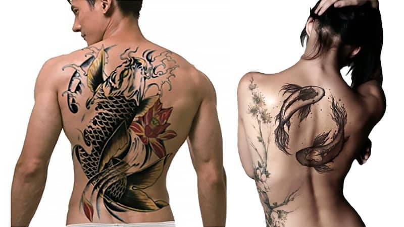40 Japanese Yin Yang Koi Fish Tattoos for Men [2023 Guide]